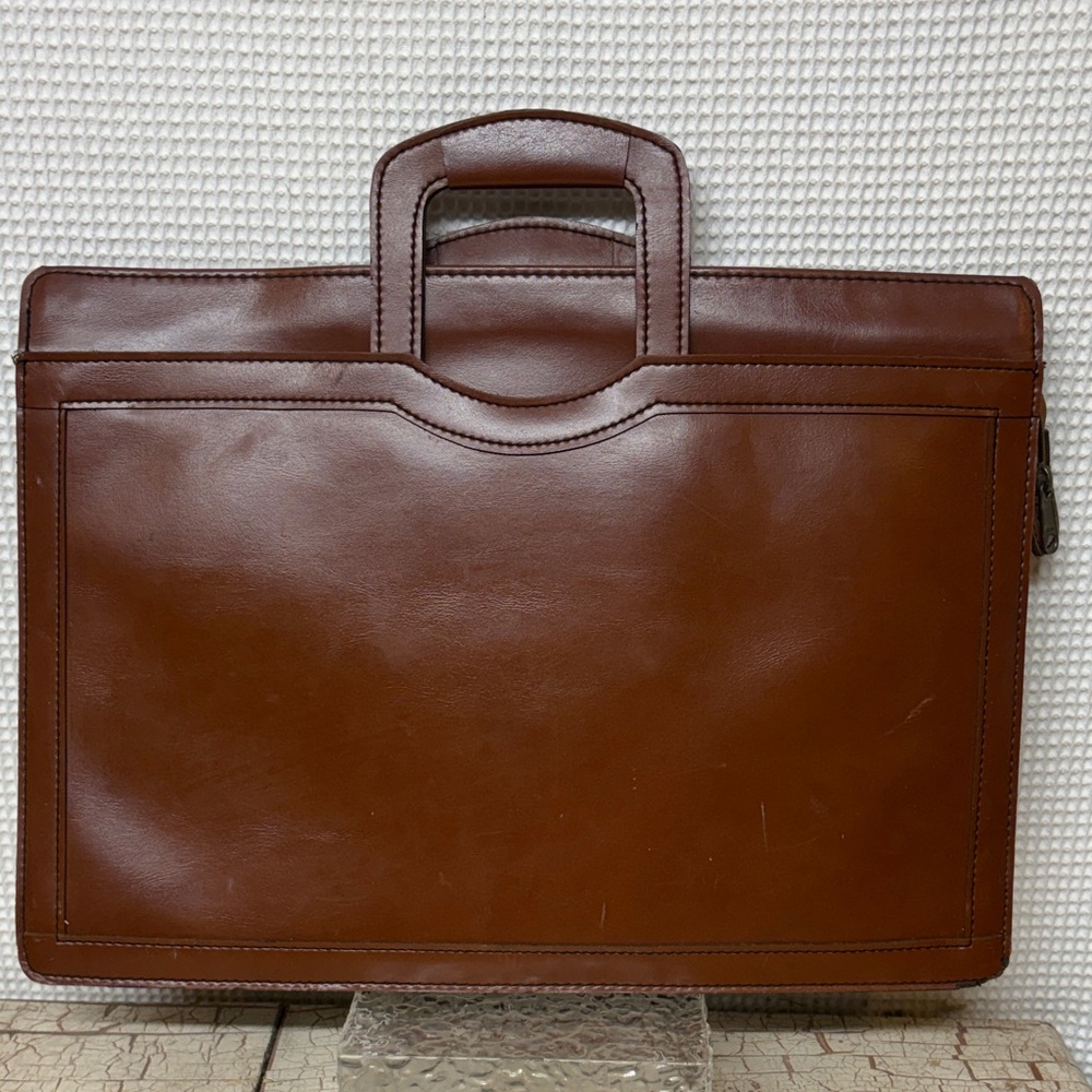 Leather briefcase